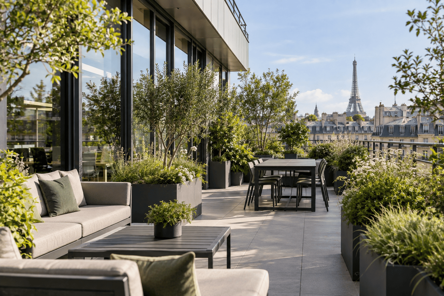 Végétalisation de bureaux à Paris :  intégrez le végétal à vos espaces de travail
